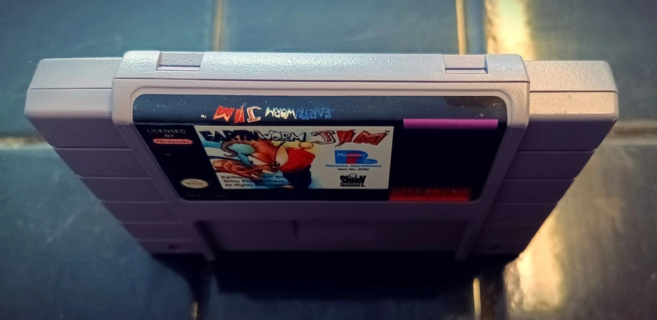 Earthworm Jim SNES CIB! PRISTINE CONDITION! Everything Included!  See Pics! - Image 4 of 4