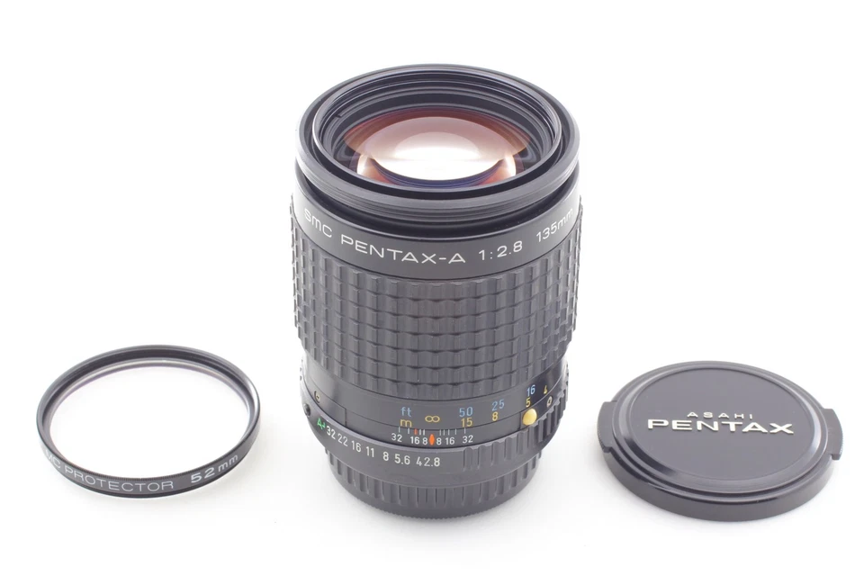 [COMO NUEVO] Lente teleobjetivo SMC Pentax-A 135 mm f/2,8 MF montura K de JAPÓN Foto 2 de 4