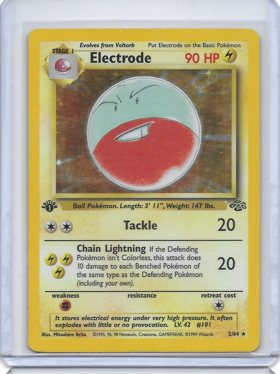 Electrode Pokémon TCG Cards for sale | eBay