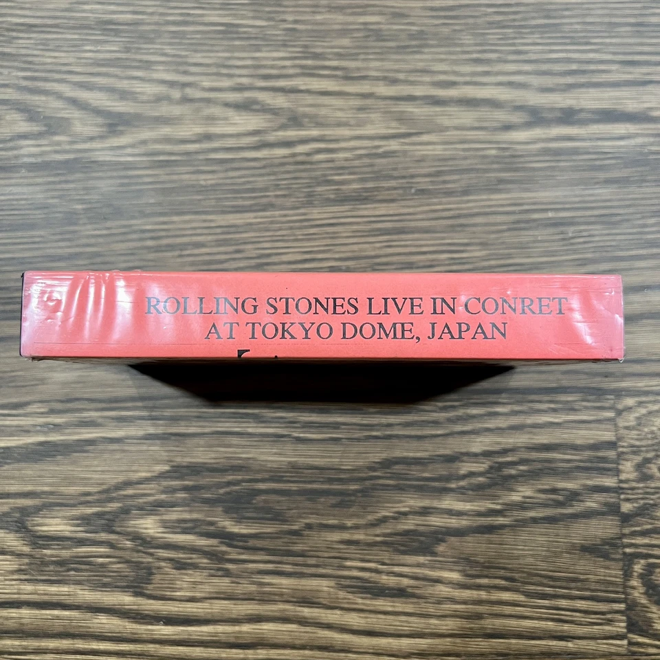 THE ROLLING STONES Steel Wheels Japan Tour 1990 Music Concert VHS Tape - Image 2 of 4