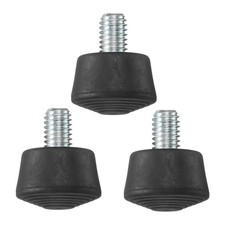 Rubber Foot Spike, 3 Pcs Anti-Slip 3/8 Inch Thread Tripod Foot Spikes 33x27mm