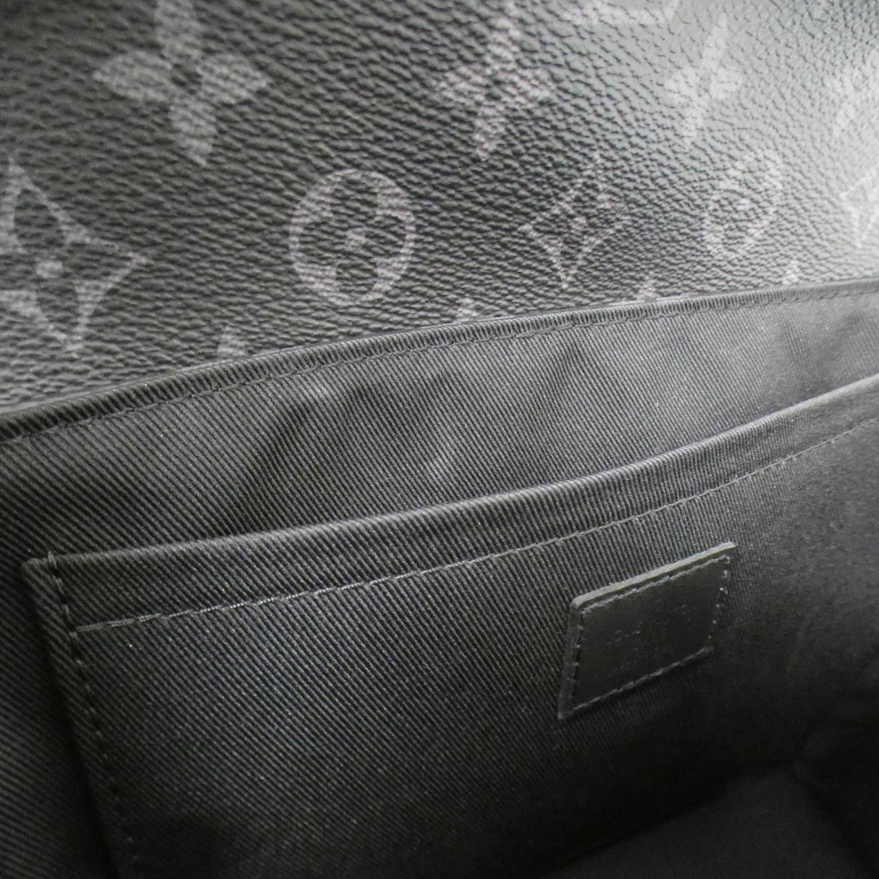 Authentic LOUIS VUITTON Monogram Eclipse Steamer … - image 7