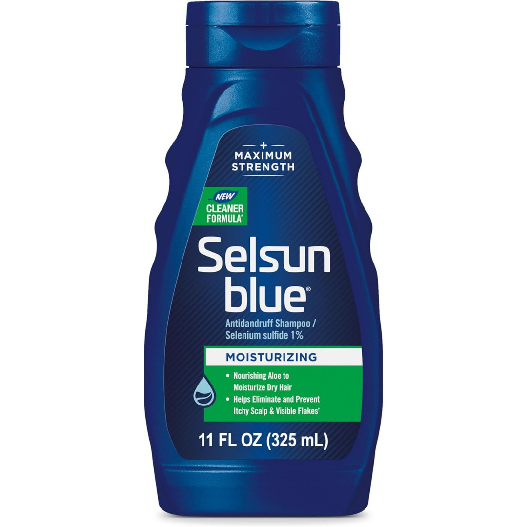Selsun Blue Medicated Maximum Strength Dandruff Shampoo, 11 fl oz