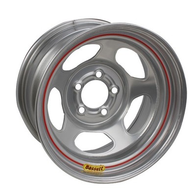 Bassett Racing 15 x 8 Extreme Bead 5 on 4.5 Steel Wheel