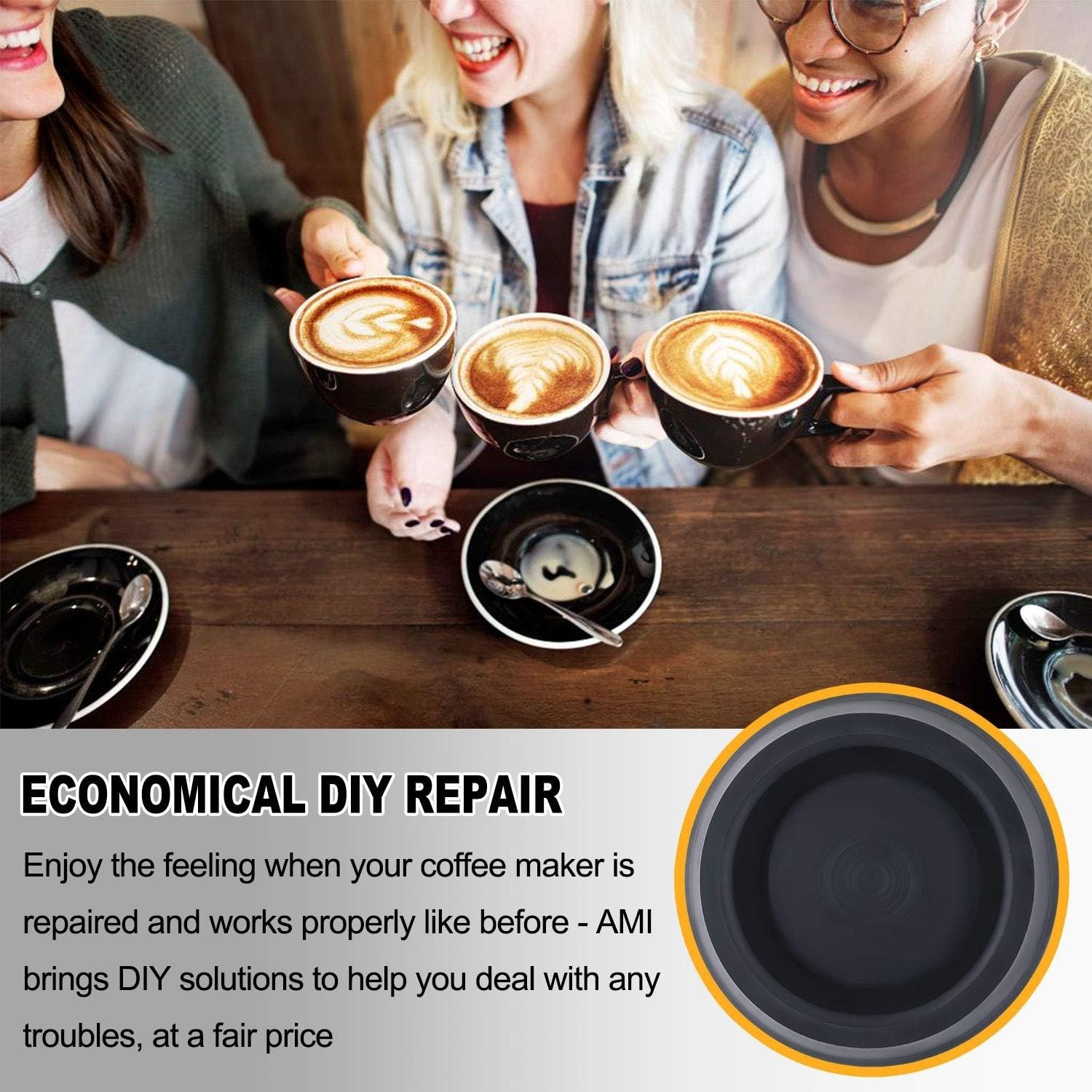 High-Quality Silicone AeroPress Plunger Gasket 2-Pack &ndash; Leak-Free Brewing