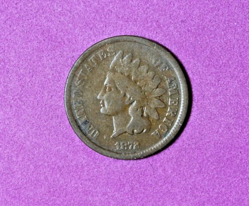 1872- Indian Head Penny #P34208