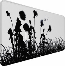 Large Gaming Mouse Pad, Waterproof Mousepad with Stitched Edges, Premium Microfi