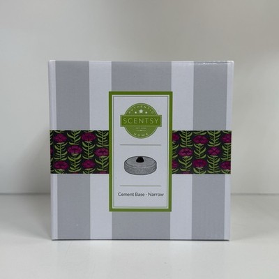 Scentsy Cement Gray Narrow Wax Warmer Base - Open Box