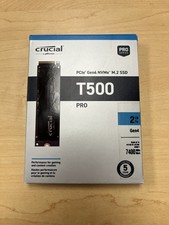 NEW | Crucial T500 PRO 2TB Internal SSD PCIe Gen 4x4 NVMe M.2 CT2000T500SSD8