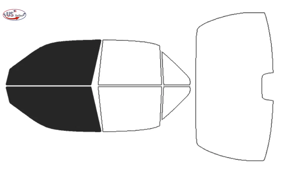 Kit de película de tinte de ventana de 2 capas precortada personalizada computarizada para Infiniti Q45 1997-2001 Foto 2 de 4