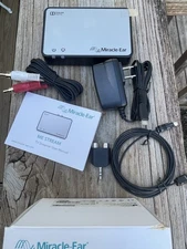 Miracle Ear TV Streamer Model TV03 for Hearing Aids Open Box Turns On Untested