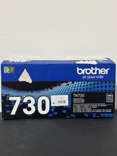 Brother TN730 Genuine Black Toner Cartridge Standard Yield 1200 Pages Open Box