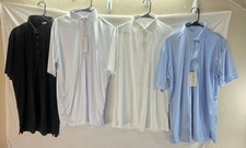 Lot of 4 Collars and Co Men's XL Polo Dress Shirts New with Tags & NWOT 