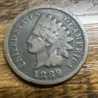 *Special* 1889 Indian Head Penny Cent. Actual Coin. Shop Your Indian Heads Here