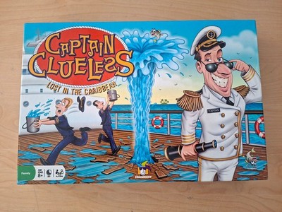 Captain Clueless - GameWright-  engl - Brettspiele-Sammlung-Konvolut-Boardgames