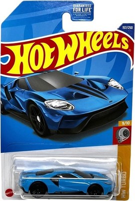 2022 HOT WHEELS - '17 FORD GT 157/250 - HW TURBO 9/10 - 1:64  