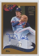 2021 Topps Archives Fan Favorite Auto 2002 Topps Frank Viola #FFA-FV Auto 19zq