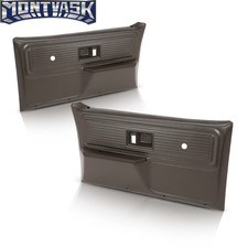 Inner Door Panels Leftright Pair Fit For 1977-1980 Chevrolet Gmc Truck Brown Inner Door Panels Leftright Pair Fit For 1977-1980 Chevrolet Gmc Truck Brown