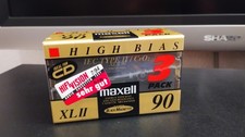 NEU: 3er-Pack maxell XL II 90 OVP /Sealed