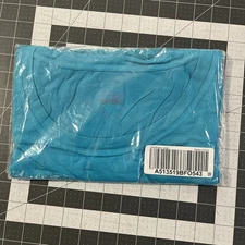 LOGO By Lori Goldstein Layers Tank Top Size L Breeze Blue Lace Hem Tunic - New