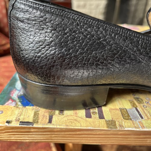 Zilli Men's Butter Soft Black Leather Loafers Hand Made in Italy 🇮🇹 Quality - Picture 7 of 14