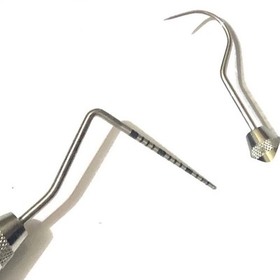 10Dental EXPRO 23/UNC15 Explorer Probe Double Ended Dental Diagnostic Instrument