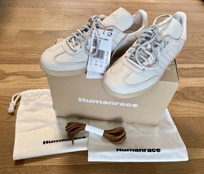 Adidas Humanrace Samba Weiß  , Leder Gr 37 1/3 NEU !