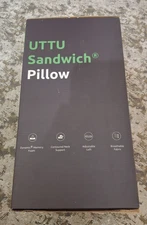 UTTU Sandwich Pillow Memory Foam Cervical Contour Neck Pillow *Unknown Size*