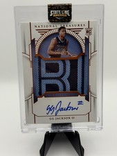 GG Jackson II 2023 National Treasures #117 TRUE RPA Rookie Patch Auto RC /75