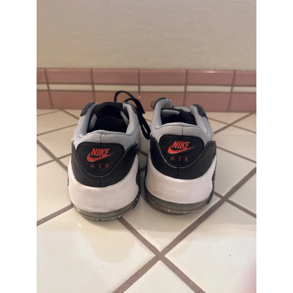 Nike Air Max Goadome Kids Sneakers Black Gray Orange Speckled Sole - Image 3 of 4