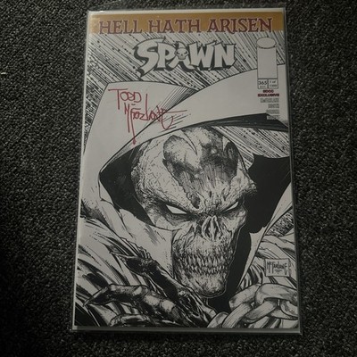 Spawn #365 Signed Todd McFarlane 2025 SDCC Exclusive Comic In Hand Image