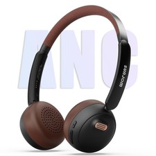 Sirius Over-Ear Noise Cancelling Headphone 70H Playtime Wireless ANC/ENC Blue...