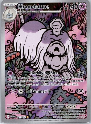 Houndstone Illustration Rare ME01: Mega Evolution 145/132