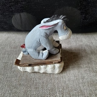 Simply Pooh Disney Eeyore Slegding Here I Go Down Again