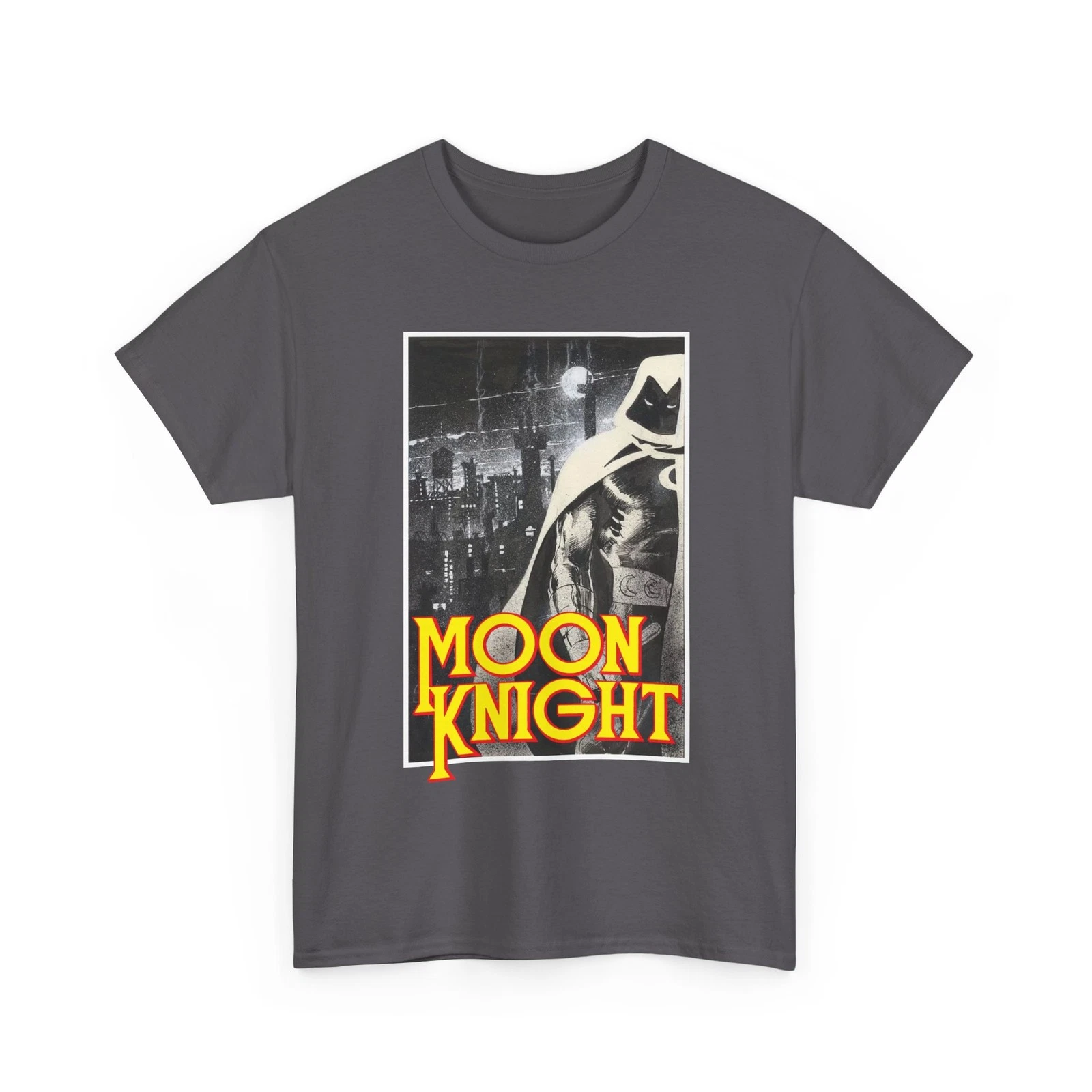 Moon Knight T-Shirt - Bill Sienkiewicz Art - Marvel Comics 1980s