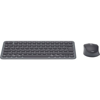 Hama WKM-500 Bluetooth  Tastatur, Maus-Set Deutsch, QWERTZ Schwarz