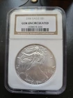 2006 American Silver Eagle Gem Uncirculated NGC