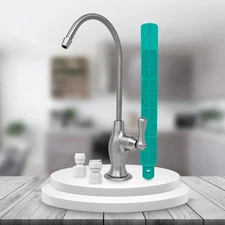 Water Filtration Faucet Reverse Osmosis Air Gap Vase Style +Tube+Wrench, RO, NSF