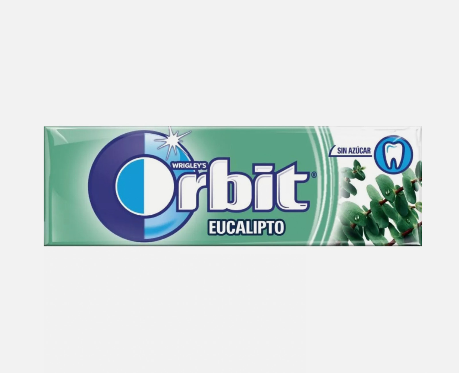 30 x WRIGLEY'S ORBIT EUCALYPTUS Flavor Chewing Gum SUGARFREE 14g 0.49oz