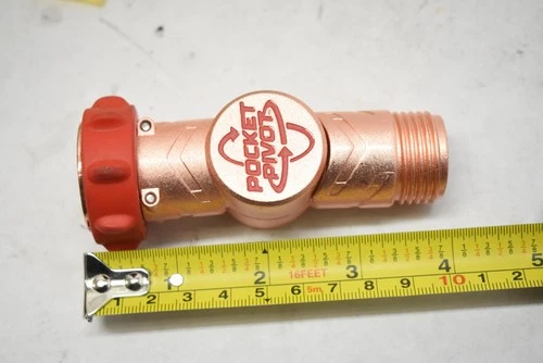 Pocket Pivot 180 Degree Garden Hose Swivel Connector Adapter Female Male Fitting - Picture 6 of 8