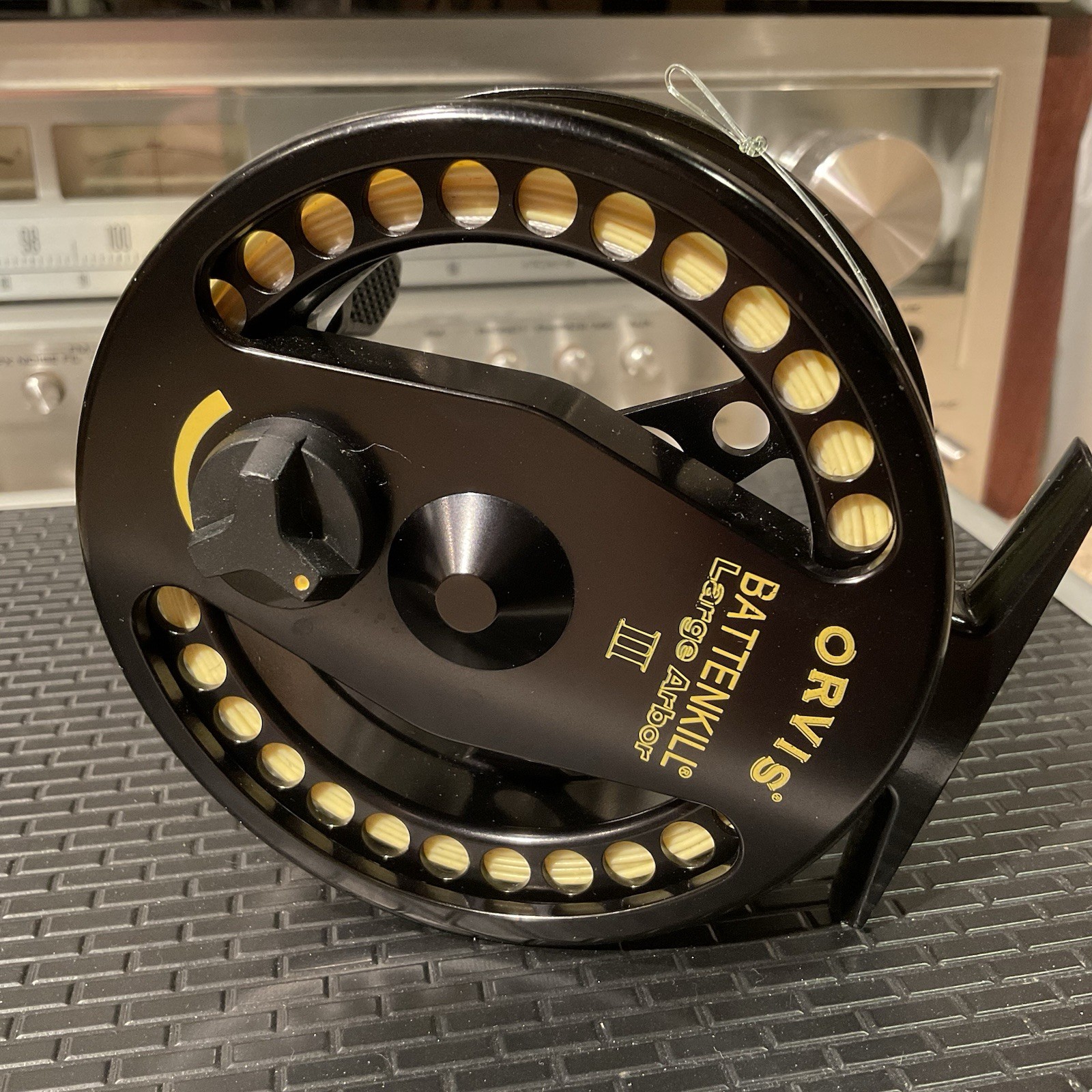 Orvis Battenkill ll Large Arbor Fly Reel w/Line **NICE** Eng