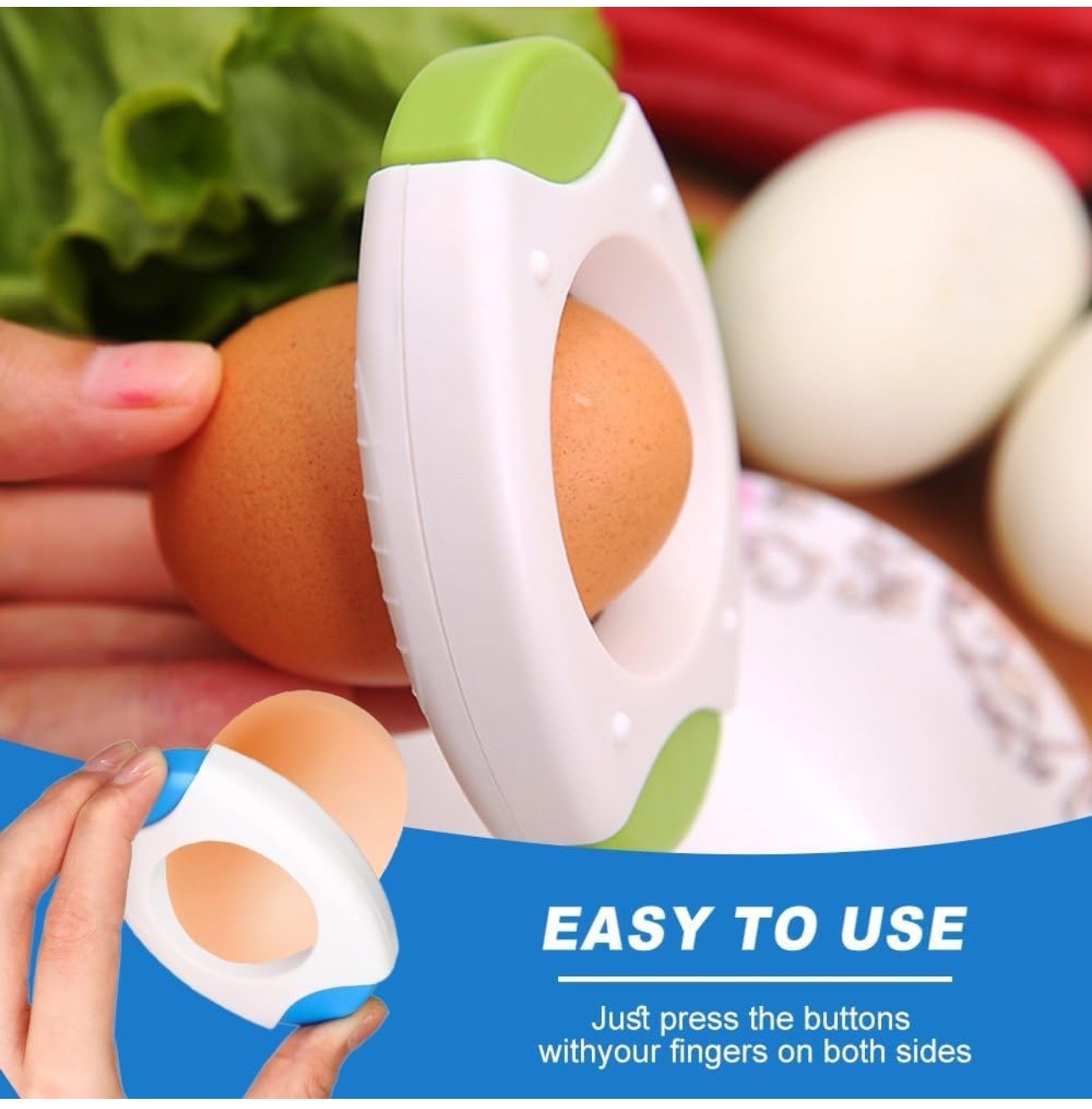 Egg Shell Opener 2025 New Egg Shell Cutter Eggshell Top Cutter Kitchen 2 PCS