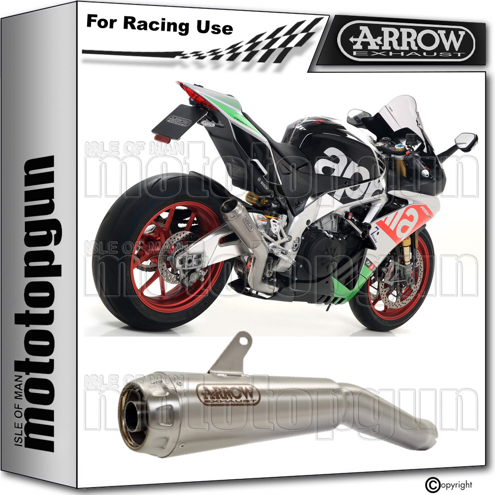 Échappement Arrow Pro-Race nichrom gain de puissance pour Aprilia RSV4 RR 17-18