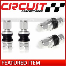 Circuit Shorty Vs33 Silver Aluminum Bolt-in Valve Stems Wheels Fits Mazda Scion Circuit Shorty Vs33 Silver Aluminum Bolt-in Valve Stems Wheels Fits Mazda Scion
