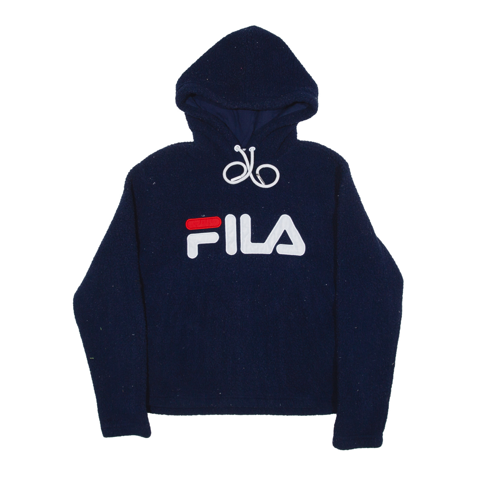 FILA Felpa con Cappuccio Blu Pullover Donna M