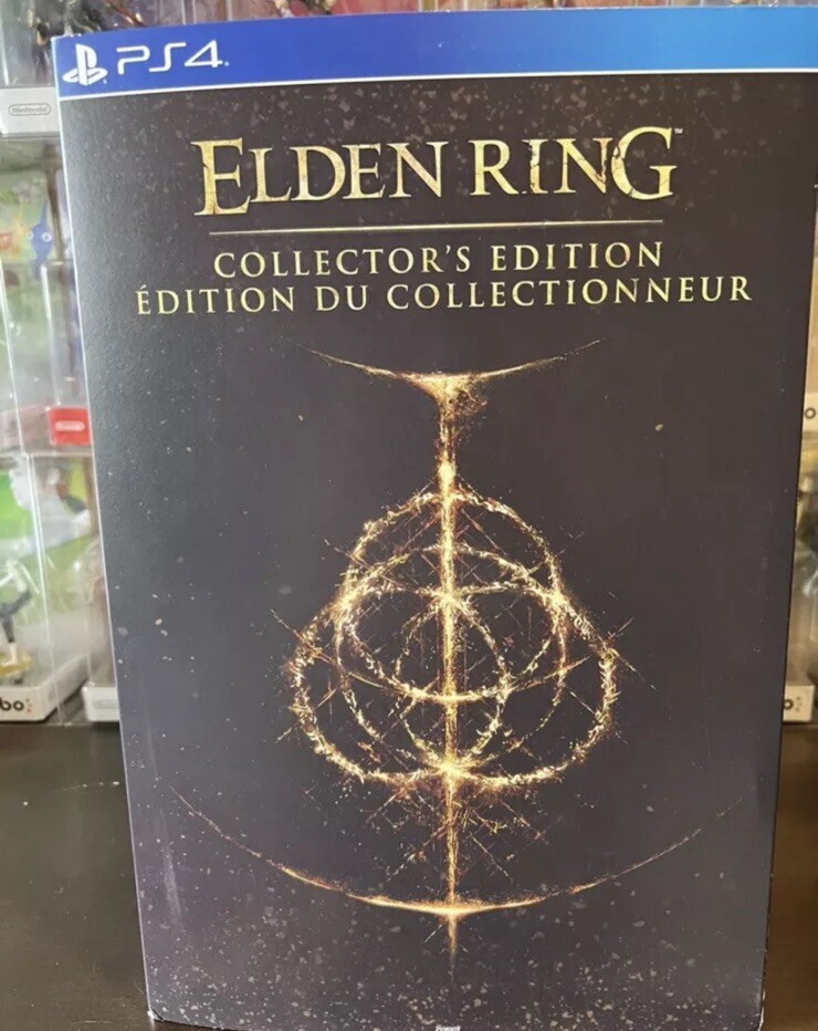 Elden Ring Collectors Edition Sony PS4 PlayStation 4, OUTER