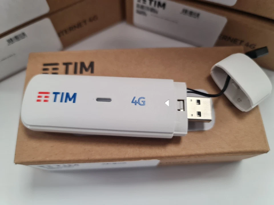 Chiavetta Internet 4G LTE TIM usb MODEM microSD 777758 per tutti operatori NUOVA - Immagine 2 di 4