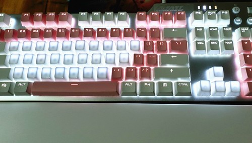 Ceramic Backlit Keycap Artisan R4 OEM Key Caps For Cherry MX Mechanical Keyboard - Picture 15 of 16