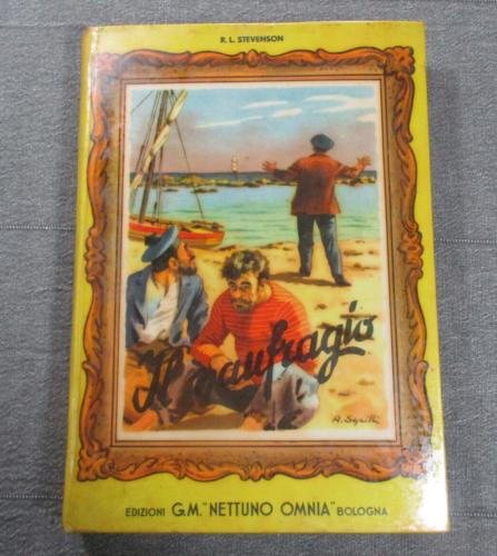 Robert Louis Stevenson Boys' Novel THE SHIPWRECK, ed. 1954 Neptune Omnia - Picture 1 of 4