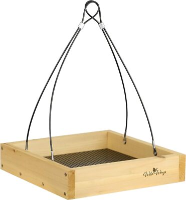 Wild Wings WWCF23 Cedar Tray Bird Feeder 